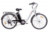 Bicicleta Electrica ZT32 BARCELONA alb LITHIUM-ION