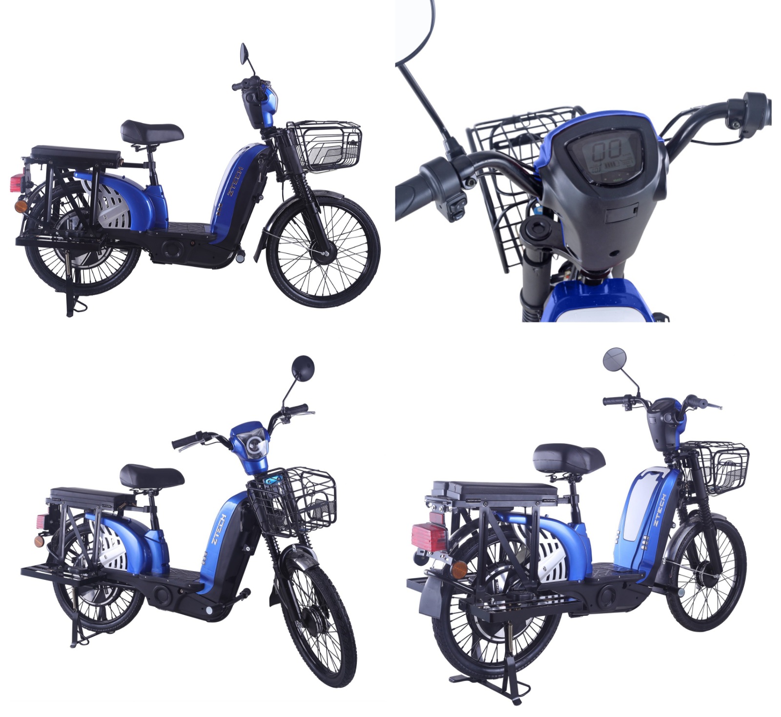 Bicicleta Electrica ZT01 BLUE 