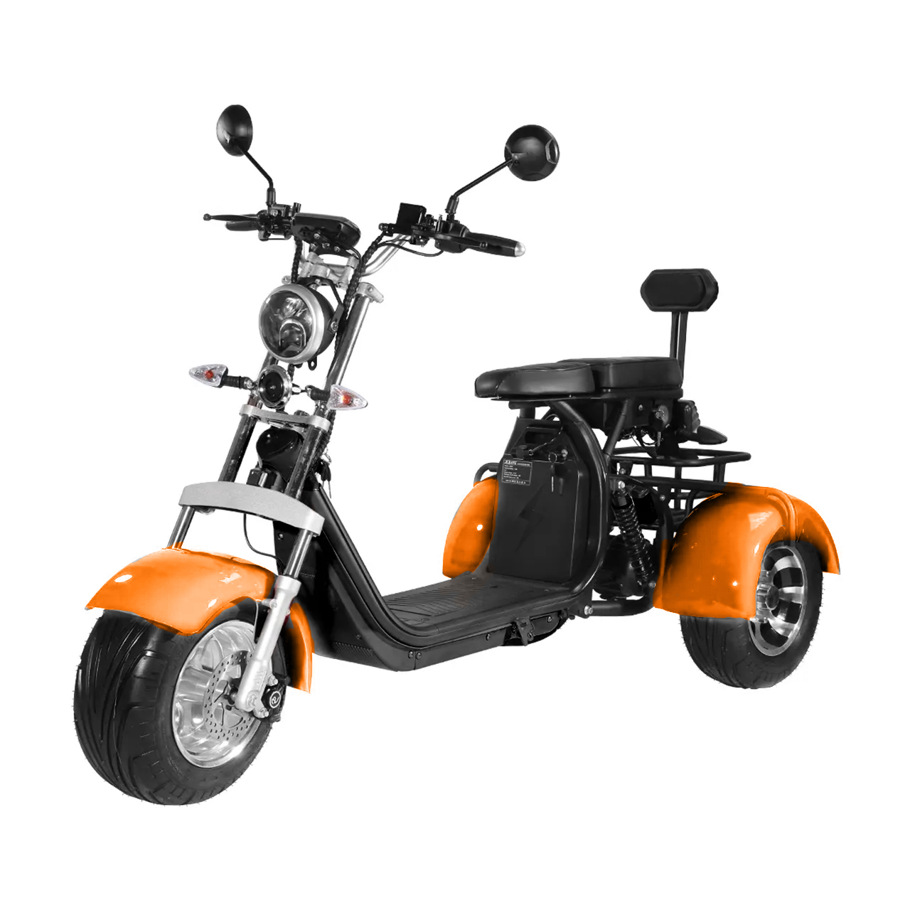 Tricicleta Electrica SHANSU CP3 -CARGO Orange