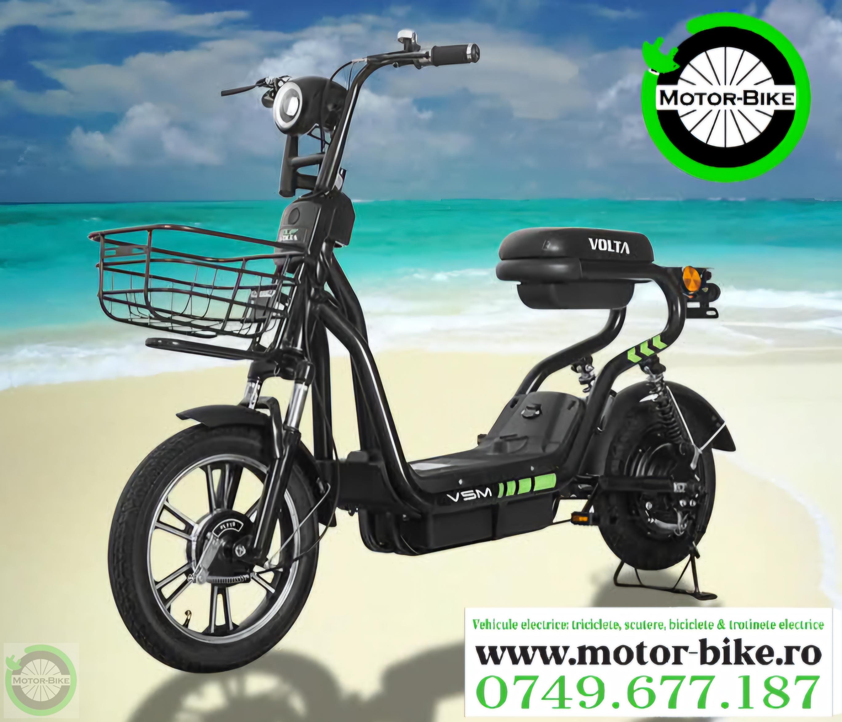 Bicicleta Electrica VOLTA VSM NEGRU
