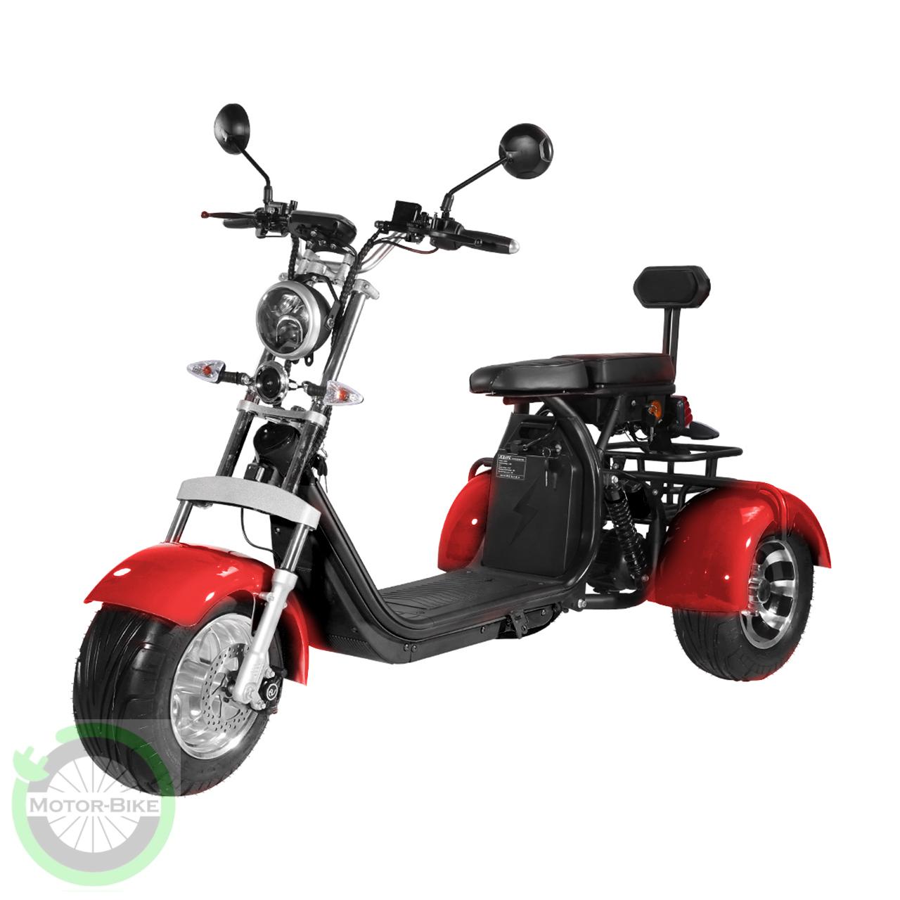 Tricicleta Electrica SHANSU CP3 -CARGO Red