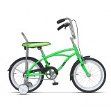 Bicicleta copii Pegas Mezin 2017 B ,1 viteza, Verde Neon