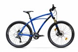 Bicicleta Drumet Albastru Mat 19" - 3x8 viteze