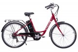 Bicicleta Electrica ZT32 BARCELONA rosu LITHIUM-ION