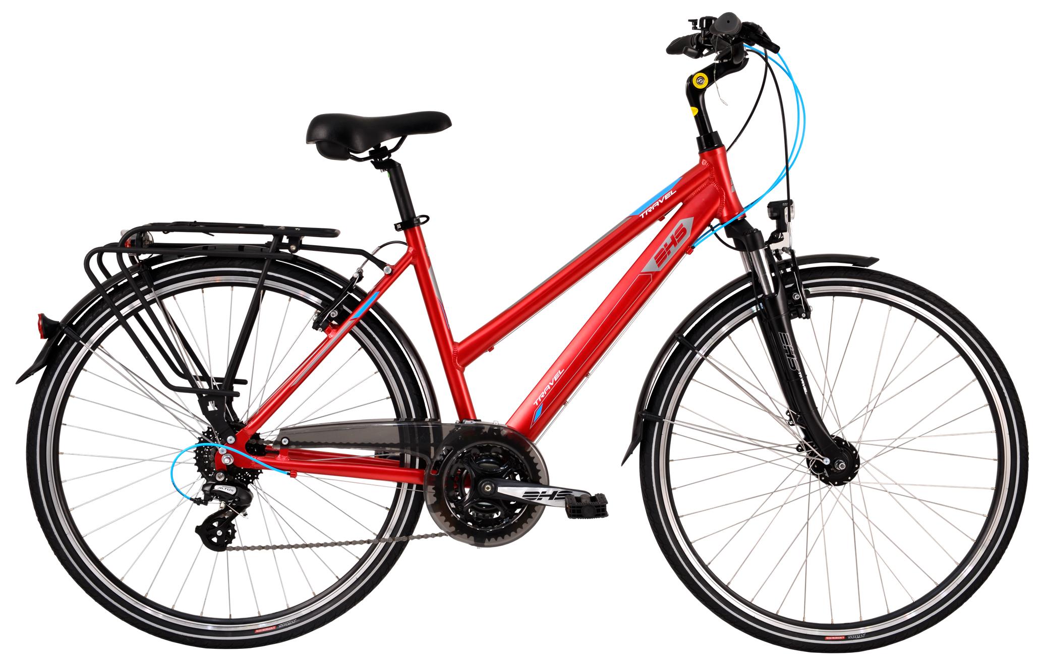 Bicicleta DHS 2858 TRAVEL RED 2017