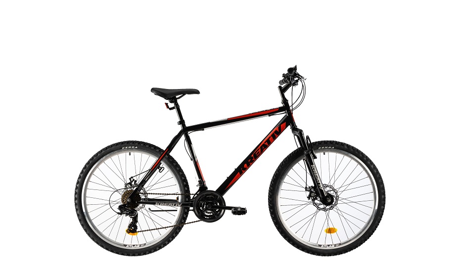 Bicicleta KREATIV K2605 Negru Rosu 2019