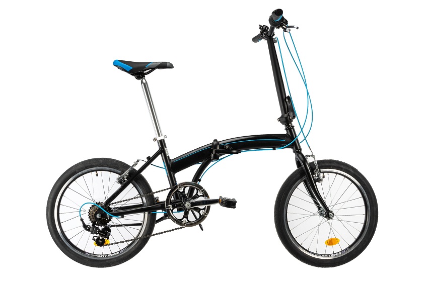 Bicicleta DHS 2095 Negru PLIABILA 2019