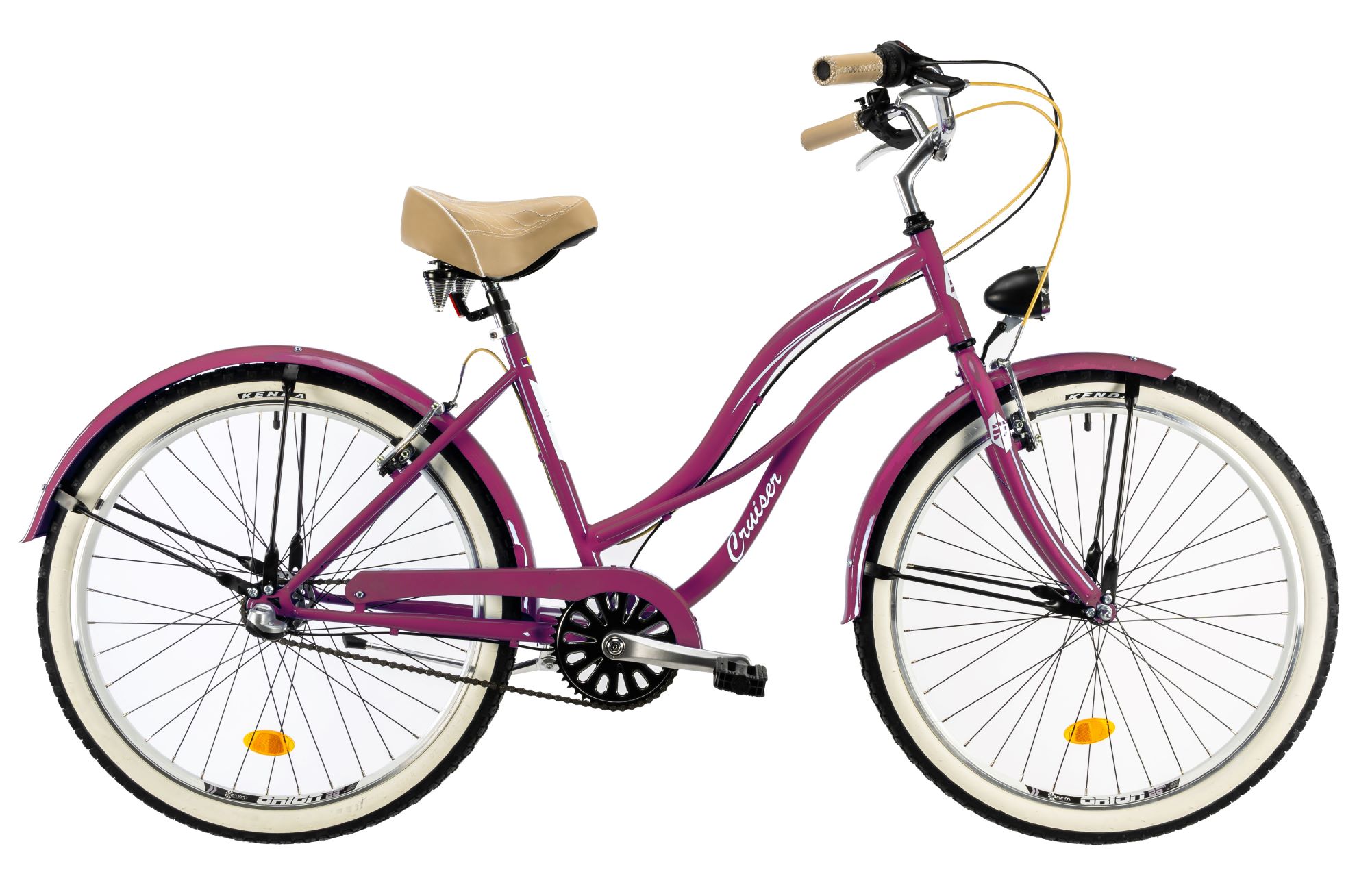 Bicicleta DHS 2698 Cruiser Violet