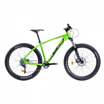 Bicicleta Pegas MTB Drumuri Grele Pro L Verde Neon