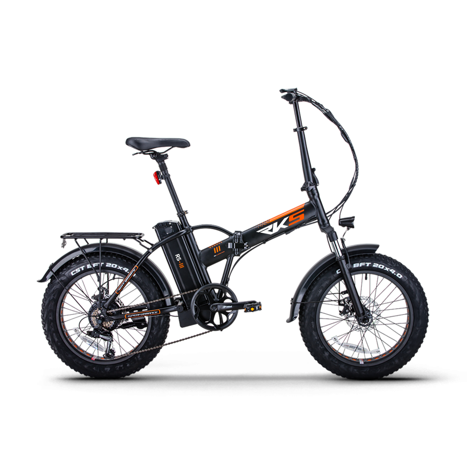 Bicicleta Electrica RKS RS III NEGRU