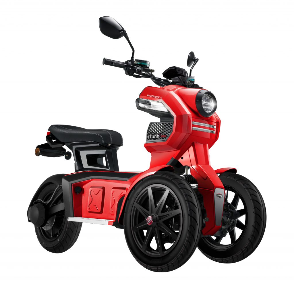 Tricicleta Electrica ZT99 ITANK RED