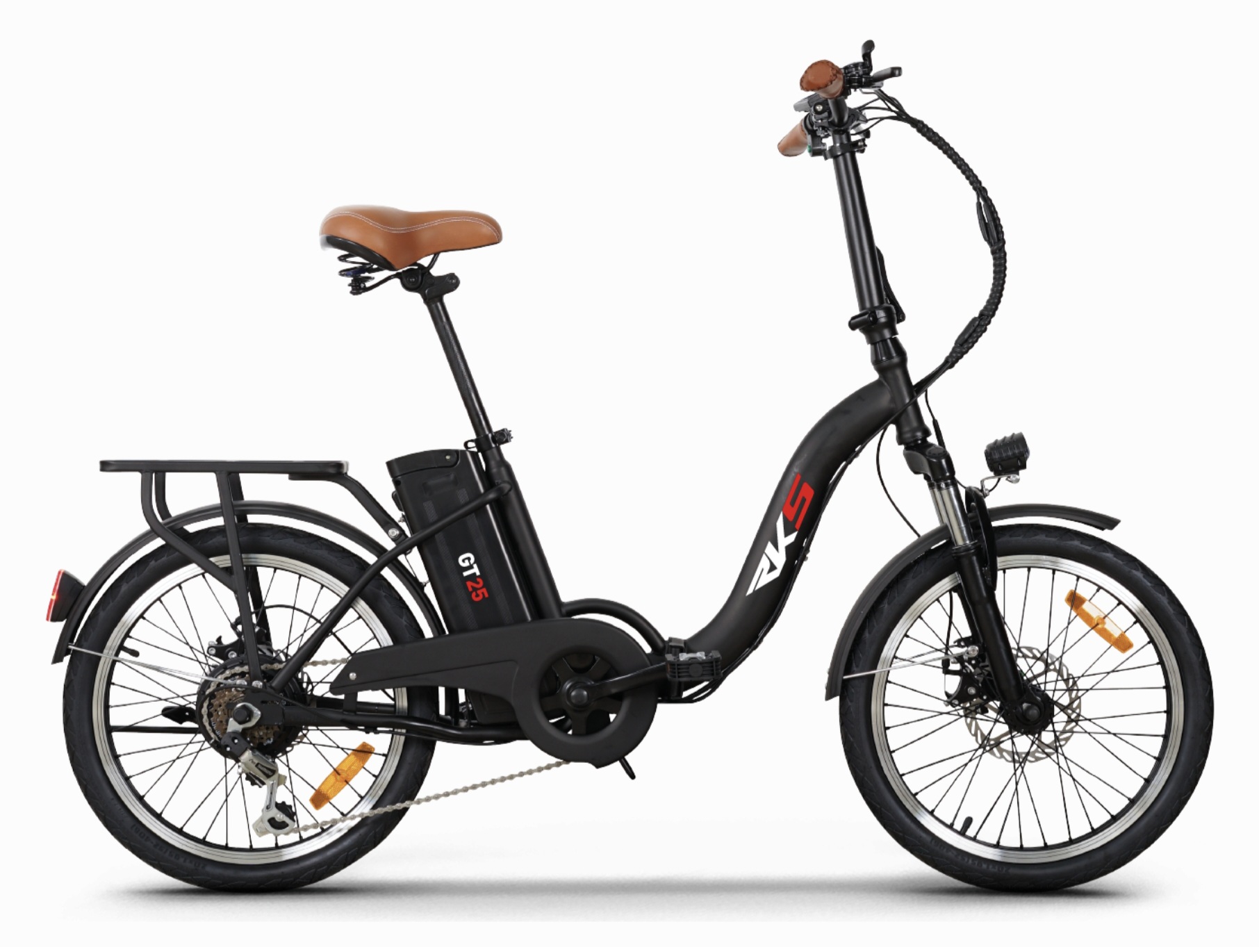 Bicicleta Electrica RKS GT25 NEGRU