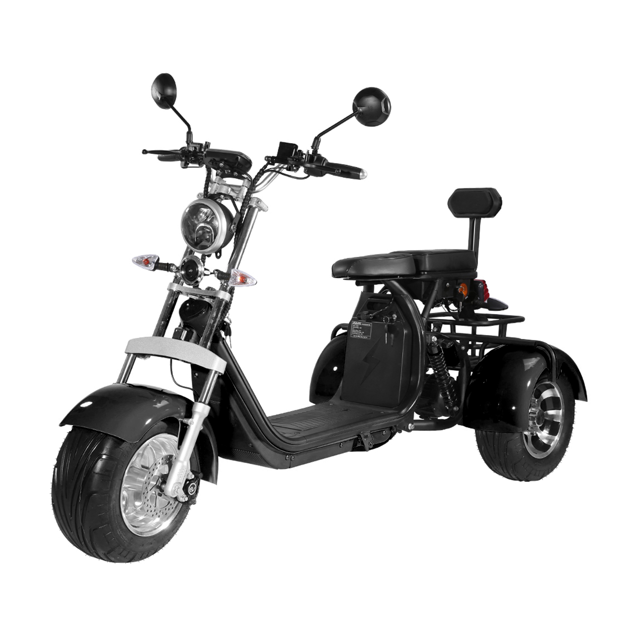 Tricicleta Electrica SHANSU CP3 -CARGO Negru