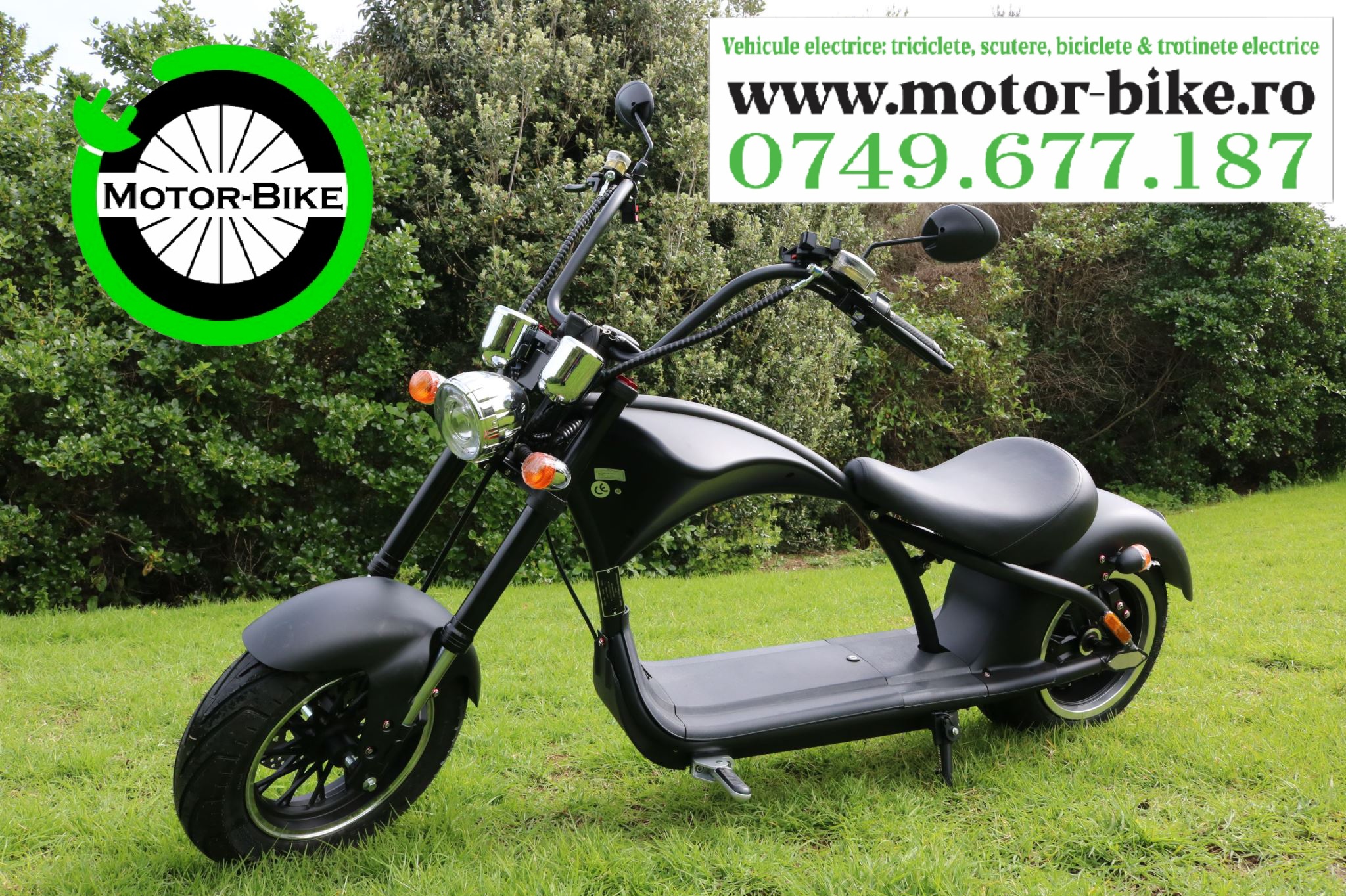 Scuter Electric CHOPPER SHANSU CP4 Black