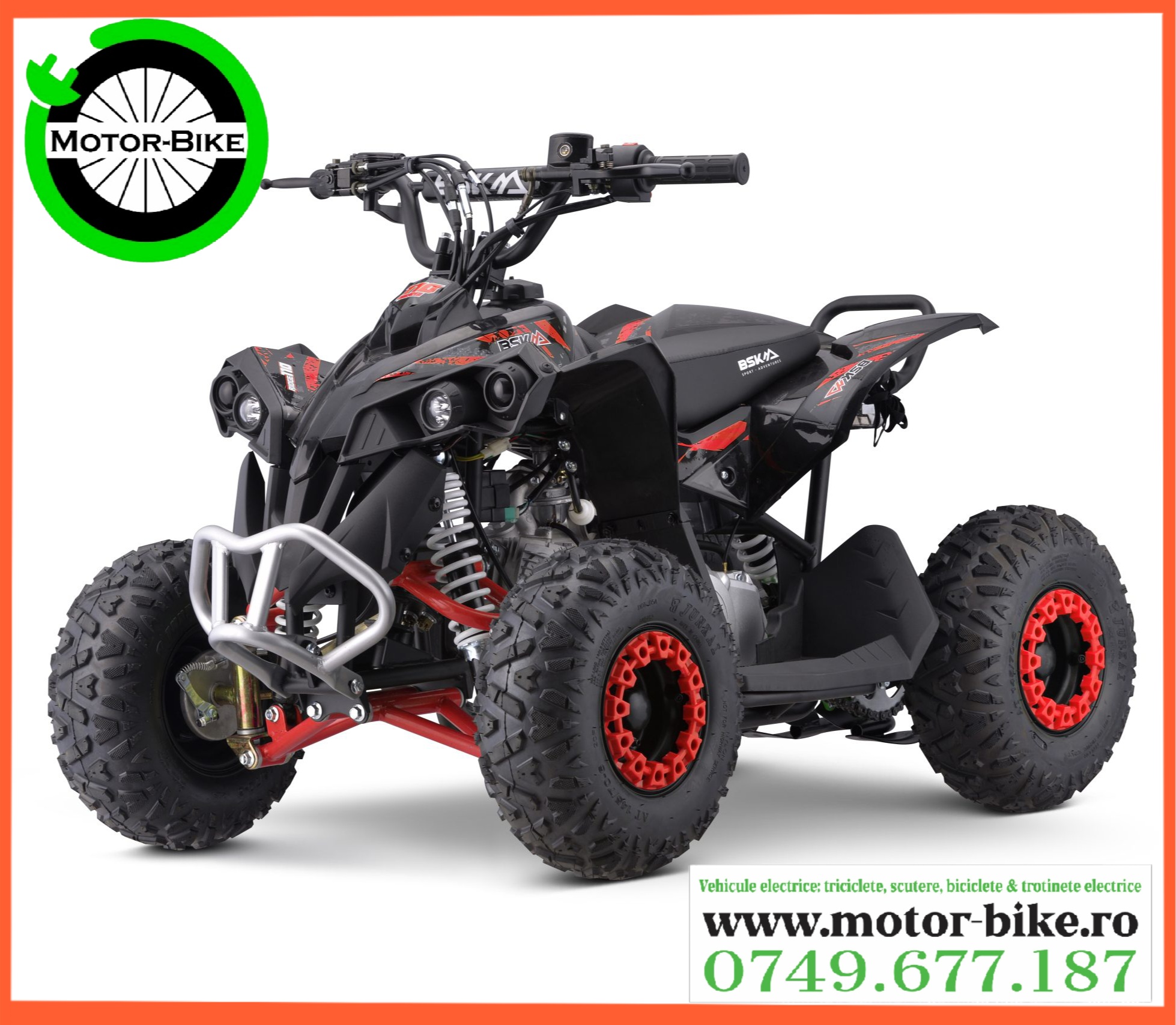 ATV3C COPII benzina 110cc 4T RED