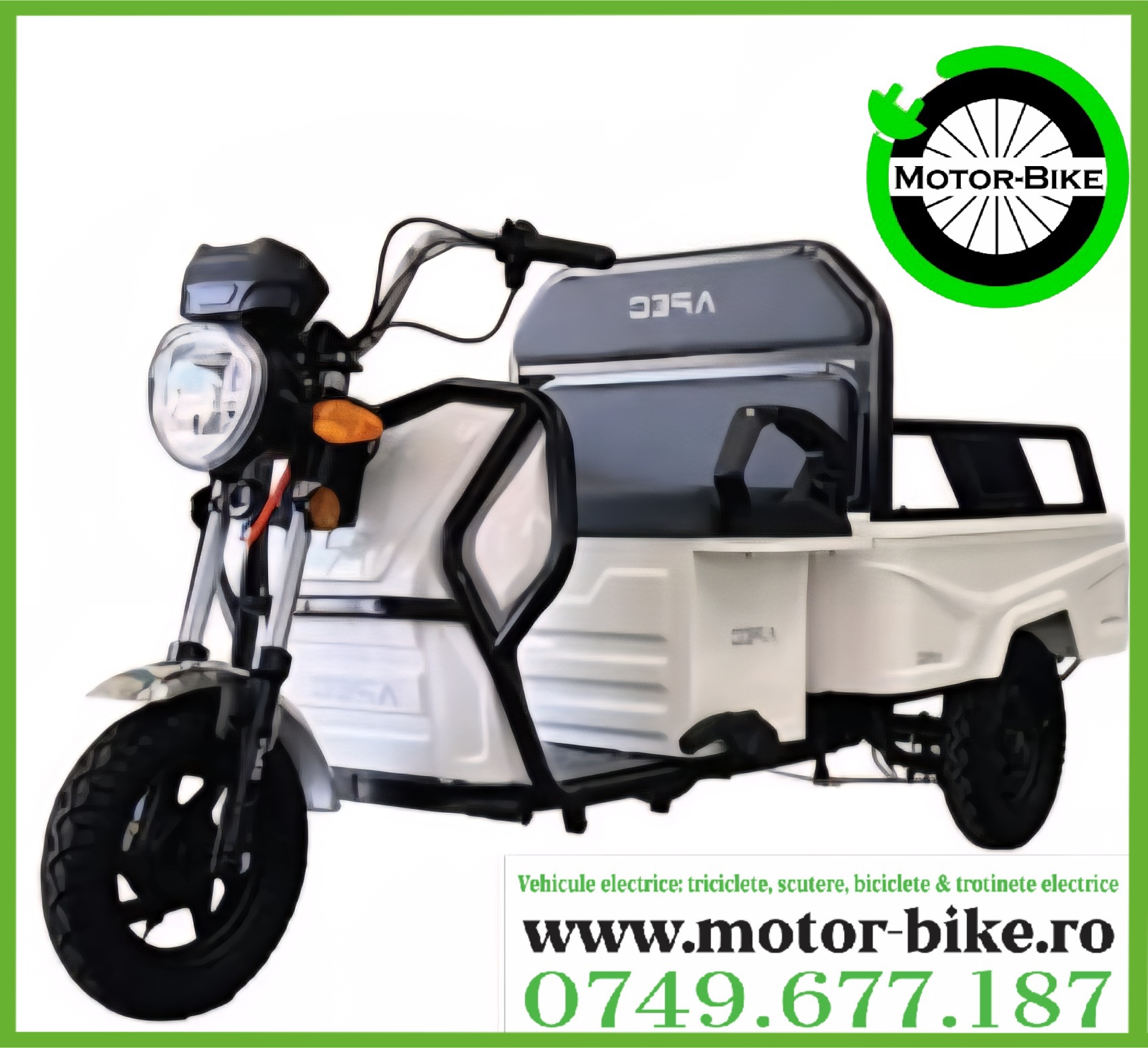Tricicleta Electrica VOLTA APT4 ALB 